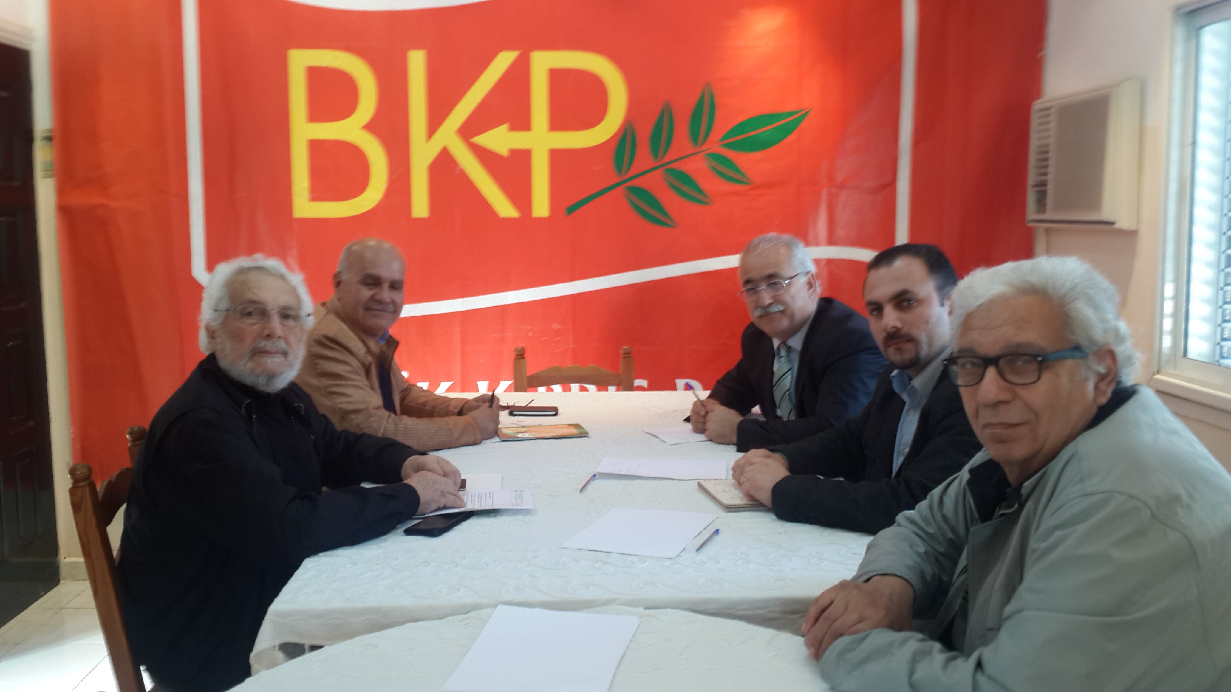 Yeni Kıbrıs Derneği, BKP’yi ziyaret etti.