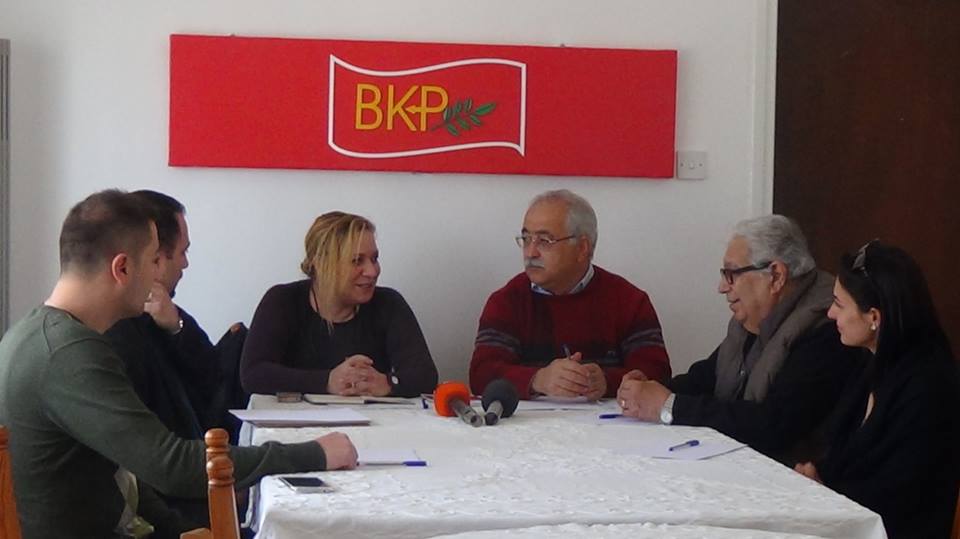 Halkların Demokratik Partisi, BKP’yi ziyaret etti.
