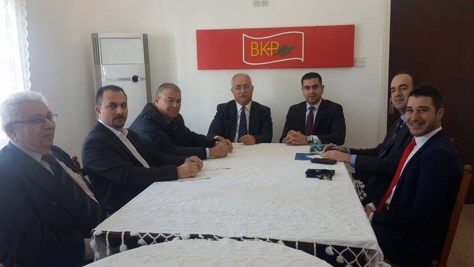 AP Kıbrıs Ofisi Başkanı Andreas Kettis, BKP’yi ziyaret etti.