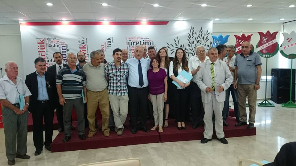 Birleşik Kıbrıs Partisi 4. Olağan Kurultayı 19.06.2016 Pazar günü saat 10:00’da yoğun bir katılımla Kıbrıs Türk Orta Eğitim Öğretmenler Sendikası Konferans Salonu’nda gerçekleşti.