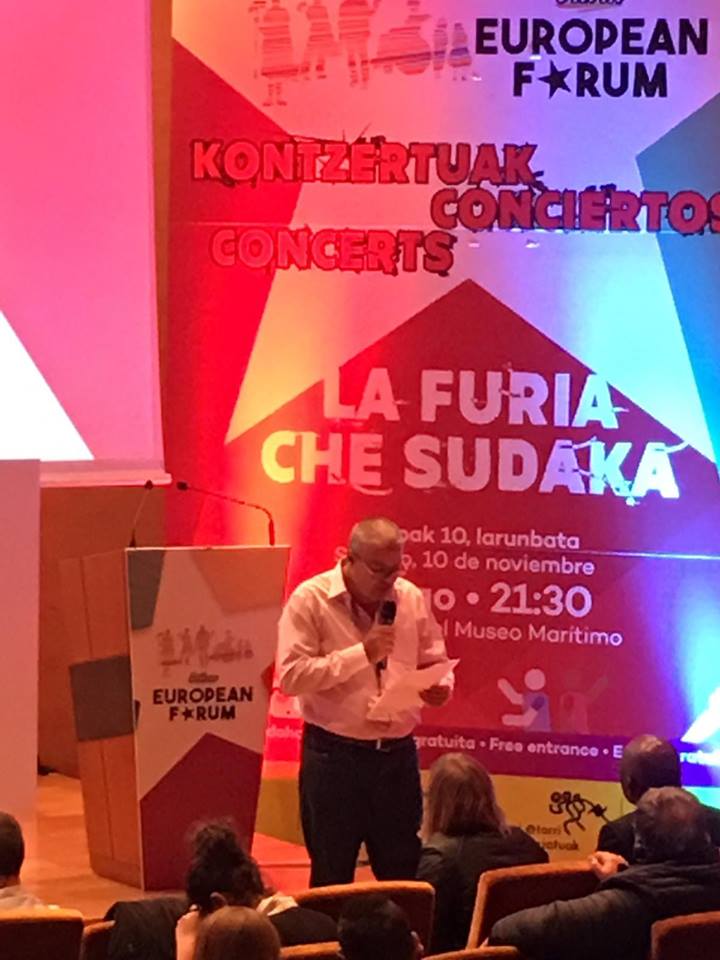 BKP Genel Sekreteri Salih Sonüstün, Bilbao European Forum toplantısına katıldı.