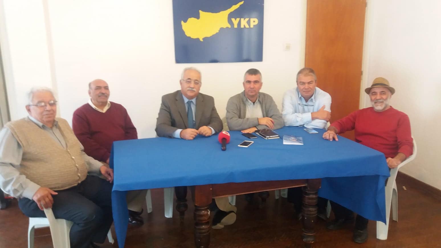 Birleşik Kıbrıs Partisi, Yeni Kıbrıs Partisi’ni ziyaret etti.