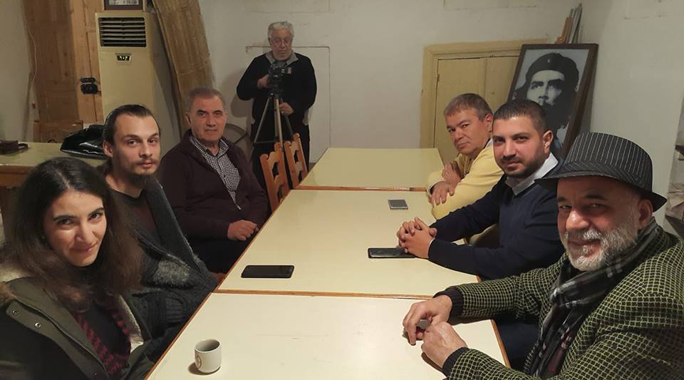 Birleşik Kıbrıs Partisi Genel Sekreteri Salih Sonüstün başkanlığındaki BKP heyeti BASIN- SEN’i ziyaret etti.