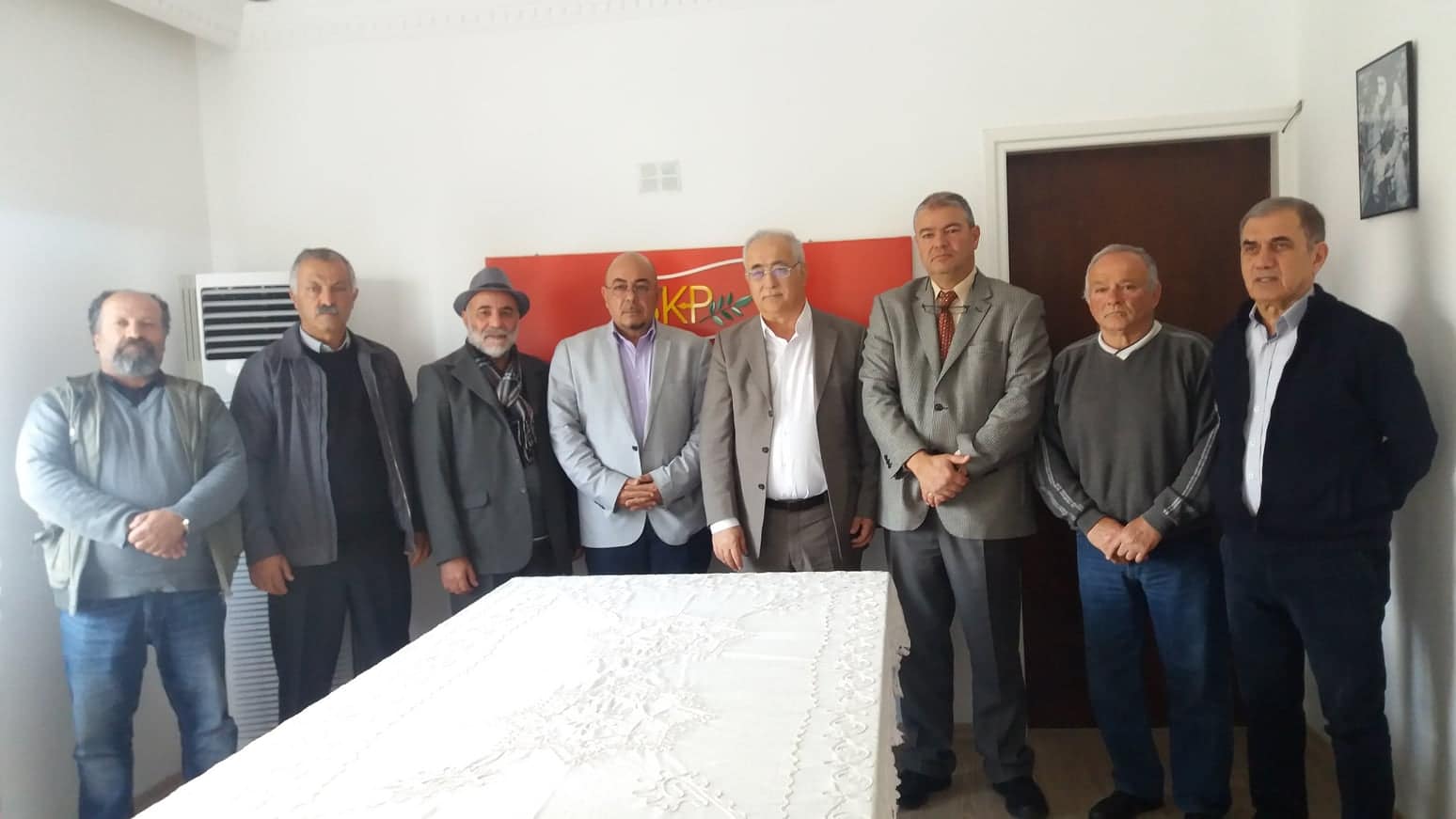 AP adayı Kızılyürek BKP’yi ziyaret etti: