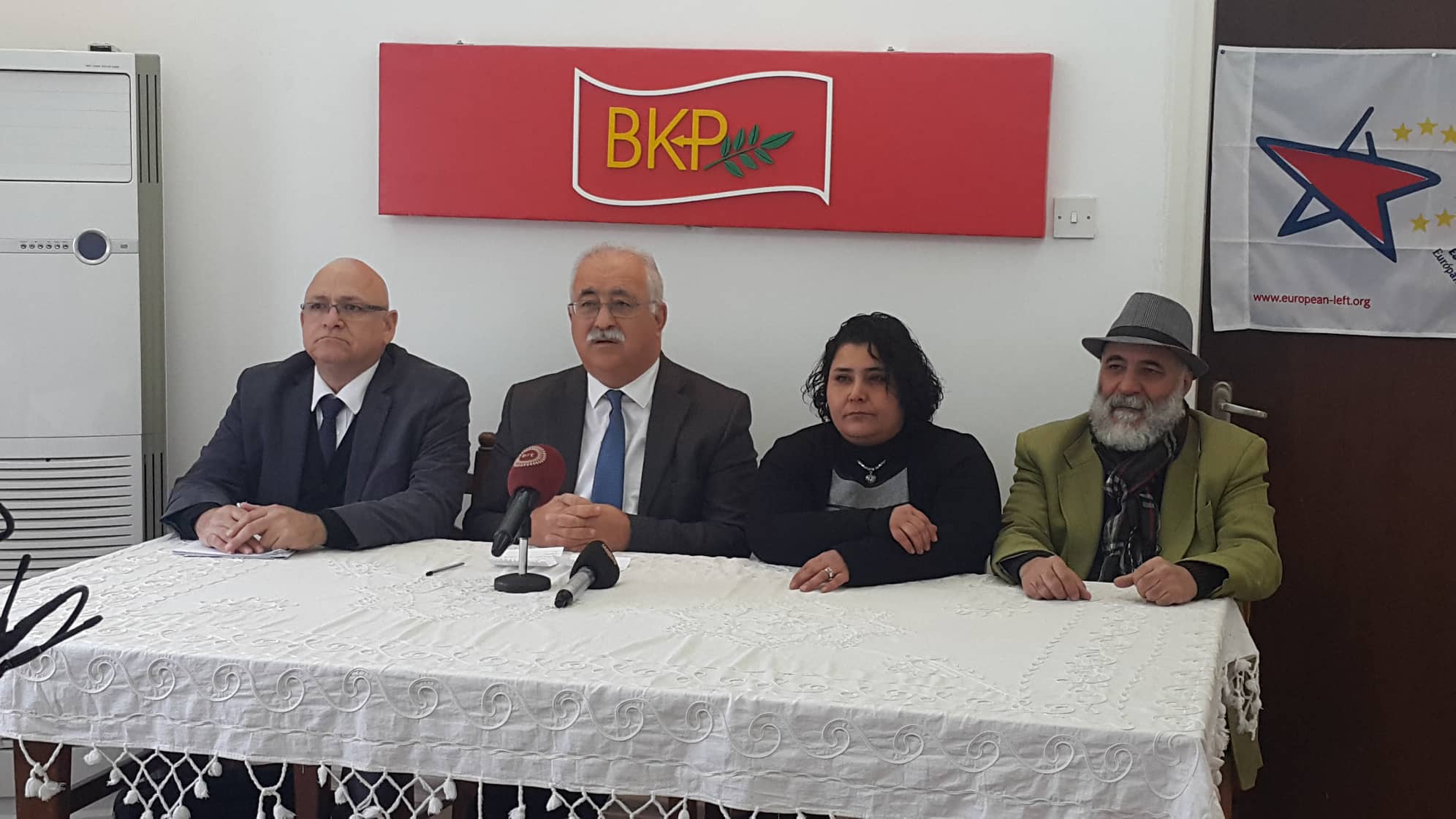 İzcan: BKP Cumhurbaşkanlığı seçimlerinde, Cumhurbaşkanı Mustafa Akıncı’yı destekleme kararı aldı.