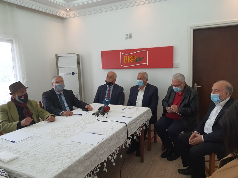 BKP ve AKEL heyetleri, BKP Genel Merkezi’nde bir araya geldi.