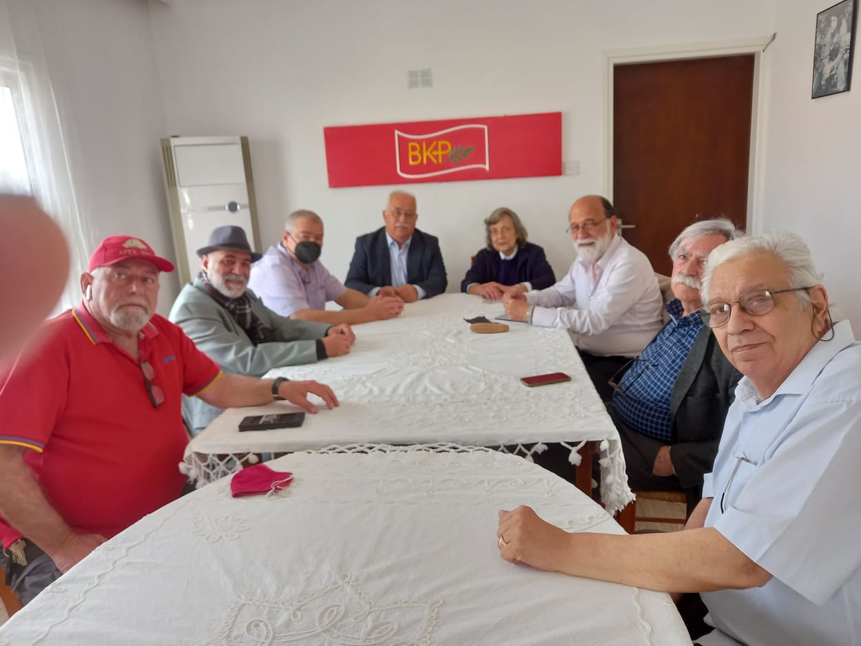 BKP ve Sol Kanat örgütü,  Kıbrıs sorununu görüştü.